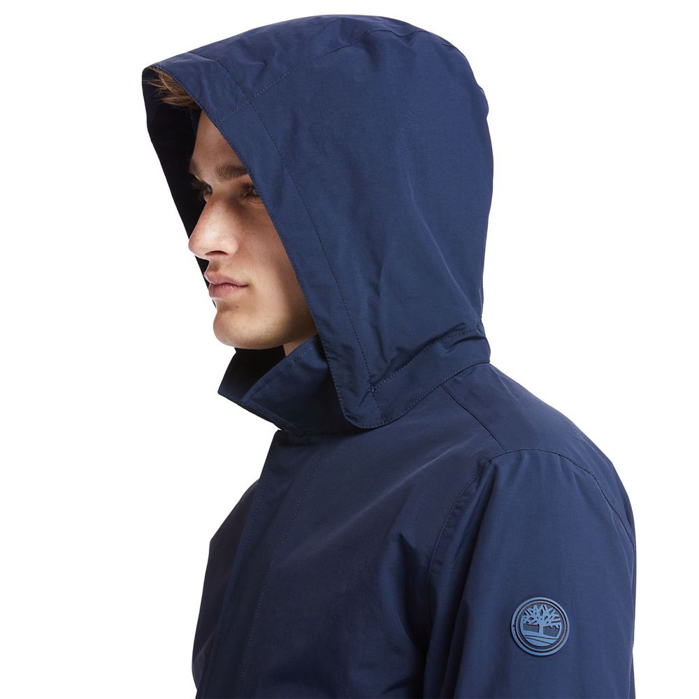 Chaquetas Timberland Argentina Hombre - Mount Redington Waterproof - Azul Marino - KWJEDA-289